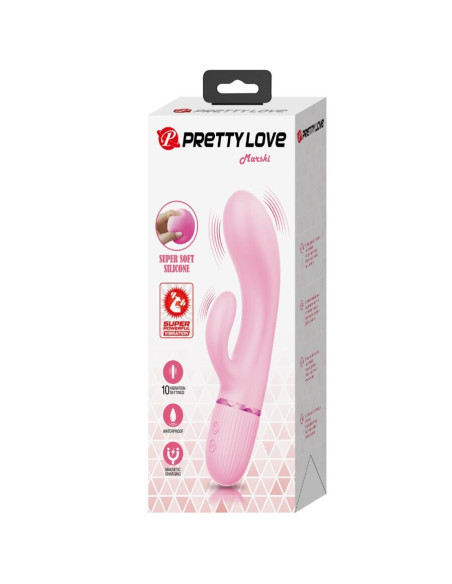 PRETTY LOVE MARSKI VIBRADOR RABBIT PUNTO G ROSA PRETTY LOVE MARSKI VIBRADOR RABBIT PUNTO G ROSA