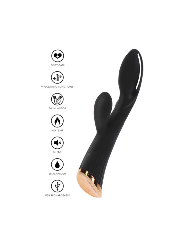 TOYJOY IVY CASSIA XTRA INTENSE VIBRADOR ESTIMULADOR CLITORIS NEGRO