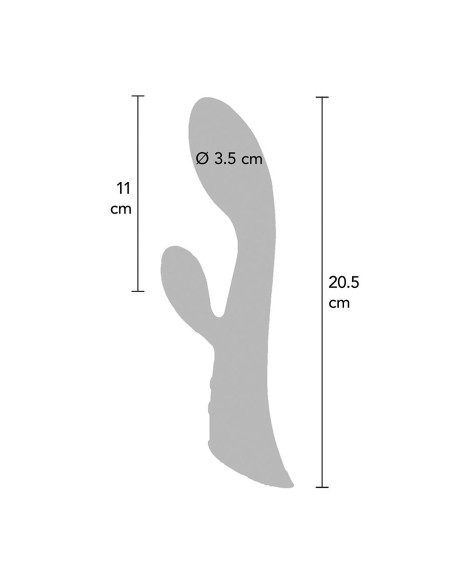 TOYJOY IVY CASSIA XTRA INTENSE VIBRADOR ESTIMULADOR CLITORIS NEGRO