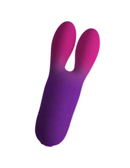 ROCKS OFF GLO GIRL BUNNY VIBRADOR FLEXIBLE MORADO