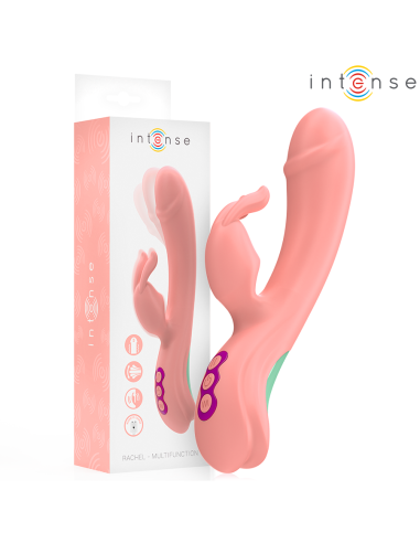 INTENSE RACHEL VIBRADOR RABBIT 5 VIBRACIONES ROSA