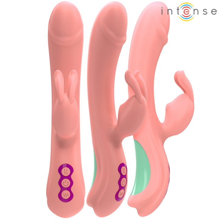 INTENSE RACHEL VIBRADOR RABBIT 5 VIBRACIONES ROSA