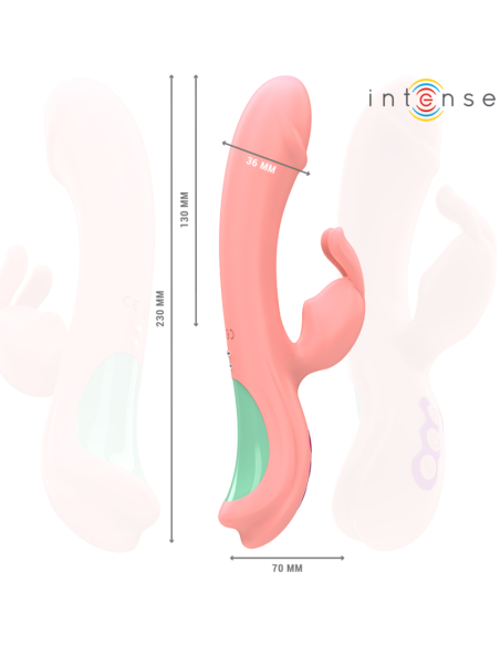 INTENSE RACHEL VIBRADOR RABBIT 5 VIBRACIONES ROSA INTENSE RACHEL VIBRADOR RABBIT 5 VIBRACIONES ROSA