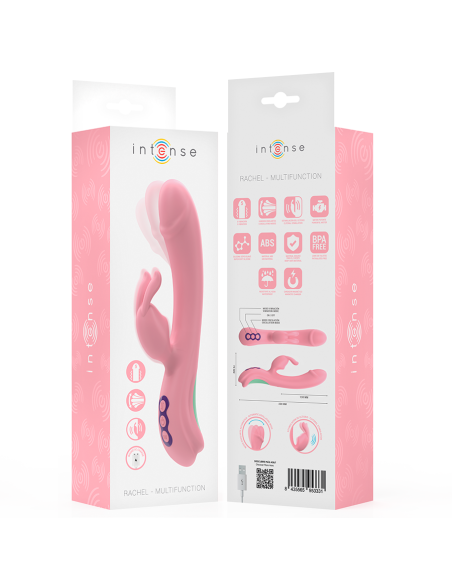 INTENSE RACHEL VIBRADOR RABBIT 5 VIBRACIONES ROSA INTENSE RACHEL VIBRADOR RABBIT 5 VIBRACIONES ROSA