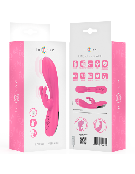 INTENSE RANDALL VIBRADOR RABBIT 10 VIBRACIONES ROSA INTENSE RANDALL VIBRADOR RABBIT 10 VIBRACIONES ROSA