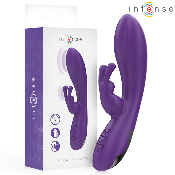 INTENSE RANDALL VIBRADOR RABBIT 10 VIBRACIONES MORADO