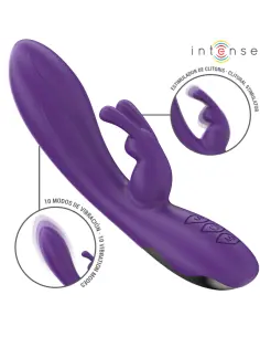 INTENSE RANDALL VIBRADOR RABBIT 10 VIBRACIONES MORADO 2