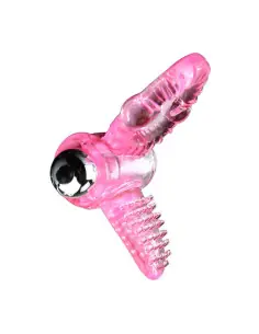 BAILE SWEET ABS 10 RITMOS RING ANILLO PENE VIBRADOR ROSA 2