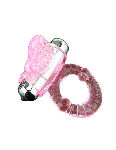 BAILE SWEET ABS 10 RITMOS RING ANILLO PENE VIBRADOR ROSA