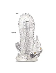 BAILE BRAVE MAN EXTENSION PENE VIBRADOR RABBIT 2