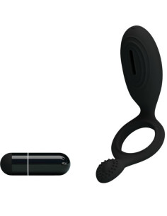 PRETTY LOVE ETHEL ANILLO VIBRADOR CON ESTIMULADOR
