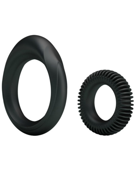 BAILE KIT 2 ANILLOS SILICONA RING MANHOOD BAILE KIT 2 ANILLOS SILICONA RING MANHOOD