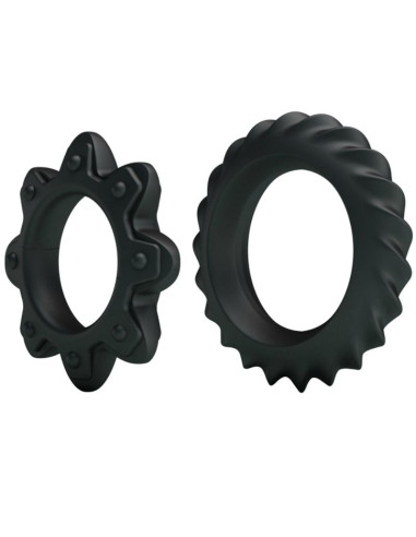 BAILE KIT 2 ANILLOS SILICONA RING FLOWERING