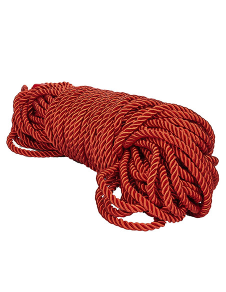 CALEXOTICS SCANDAL CUERDA BDSM ROJA 30 M