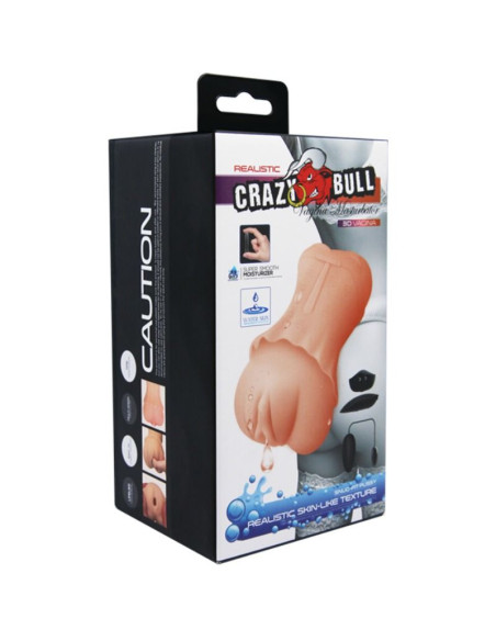CRAZY BULL MASTURBADOR WATER SKIN VAGINA CON BALA VIBRADORA 2 CRAZY BULL MASTURBADOR WATER SKIN VAGINA CON BALA VIBRADORA 2