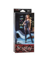CALEXOTICS SCANDAL BODY DE ENCAJE NEGRO CON TIRANTES TALLA ANICA