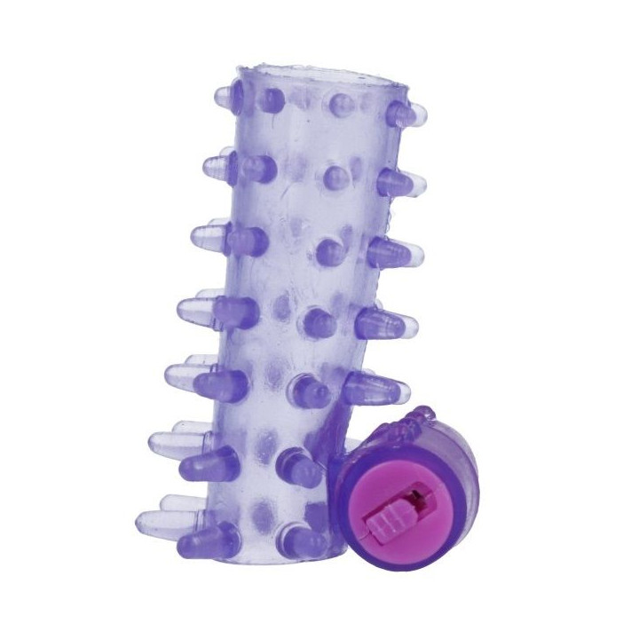 CASUAL LOVE RING FUNDA PENE VIBRADOR LILA