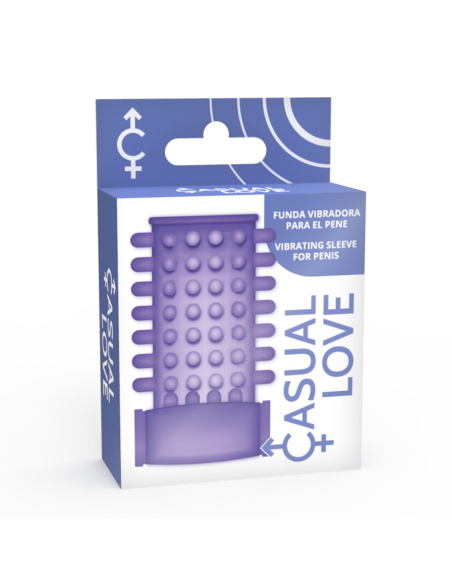 CASUAL LOVE RING FUNDA PENE VIBRADOR LILA CASUAL LOVE RING FUNDA PENE VIBRADOR LILA