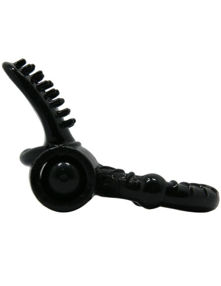 BAILE SWEET RING ANILLO VIBRADOR CON RABBIT TEXTURADO BAILE SWEET RING ANILLO VIBRADOR CON RABBIT TEXTURADO