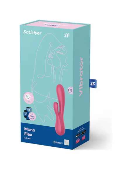 SATISFYER MONO FLEX ROSA CON APP