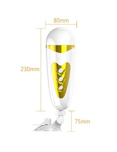 PRETTY LOVE SALLY MASTURBADOR VIBRACION Y SONIDO