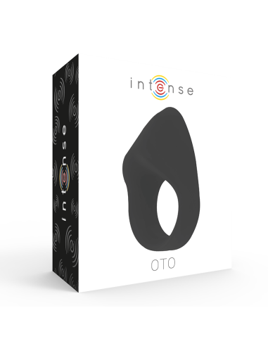 INTENSE OTO ANILLO VIBRADOR RECARGABLE NEGRO