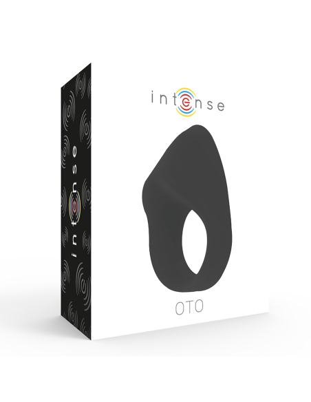 INTENSE OTO ANILLO VIBRADOR RECARGABLE NEGRO INTENSE OTO ANILLO VIBRADOR RECARGABLE NEGRO