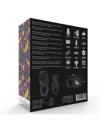 MIA COLOSSEO ANILLO CONTROL REMOTO NEGRO