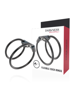 DARKNESS ANILLA FLEXIBLE DOBLE PARA EL PENE