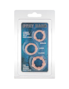 SEVEN CREATIONS JUEGO TRES ANILLOS PENE SKIN 2