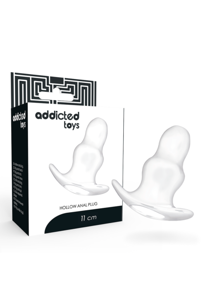ADDICTED TOYS DILATADOR ANAL MEDIANO 11 CM TRANSPARENTE ADDICTED TOYS DILATADOR ANAL MEDIANO 11 CM TRANSPARENTE