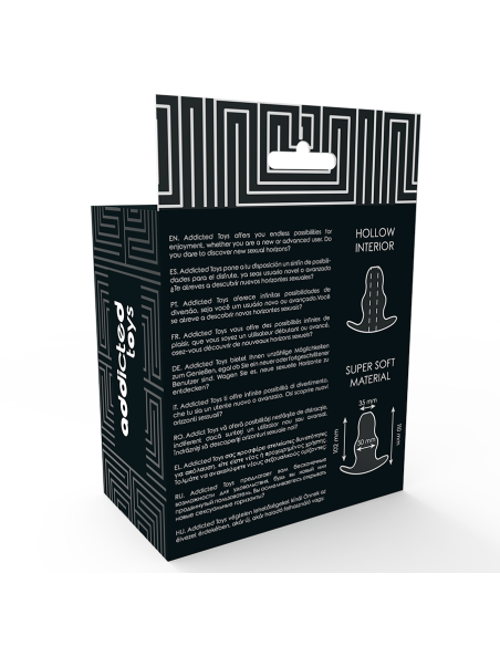 ADDICTED TOYS DILATADOR ANAL MEDIANO 11 CM TRANSPARENTE ADDICTED TOYS DILATADOR ANAL MEDIANO 11 CM TRANSPARENTE