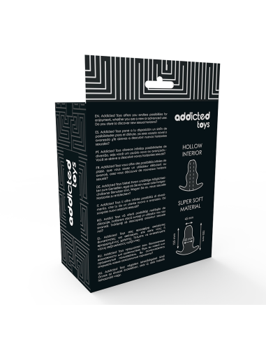 ADDICTED TOYS DILATADOR ANAL GRANDE 13 CM TRANSPARENTE