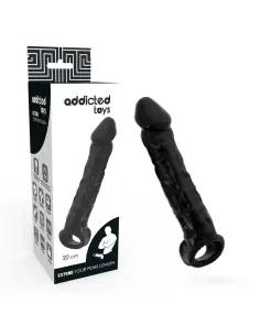 ADDICTED TOYS EXTENSOR PARA EL PENE NEGRO