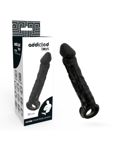 ADDICTED TOYS EXTENSOR PARA EL PENE NEGRO