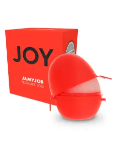 JAMYJOB HUEVO MASTURBADOR DISCRETO VERSION ROJO JOY 2