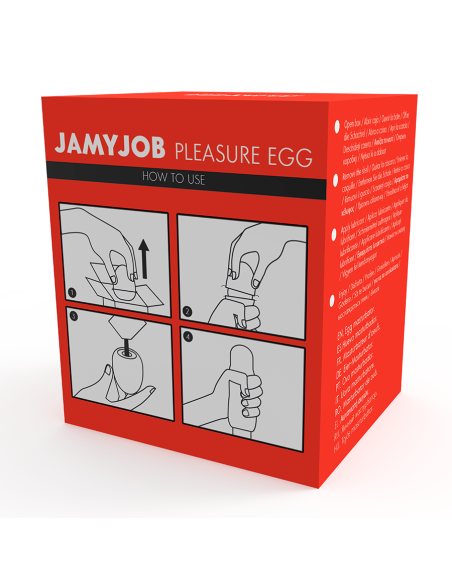 JAMYJOB HUEVO MASTURBADOR DISCRETO VERSION ROJO JOY JAMYJOB HUEVO MASTURBADOR DISCRETO VERSION ROJO JOY
