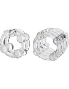 CALEXOTICS COLT ENHANCER RINGS ANILLOS PARA EL PENE TRANSPARENTES