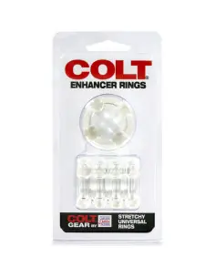 CALEXOTICS COLT ENHANCER RINGS ANILLOS PARA EL PENE TRANSPARENTES 2