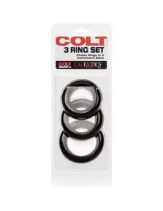 CALEXOTICS COLT SET 3 ANILLOS PENE Y TESTICULOS 2