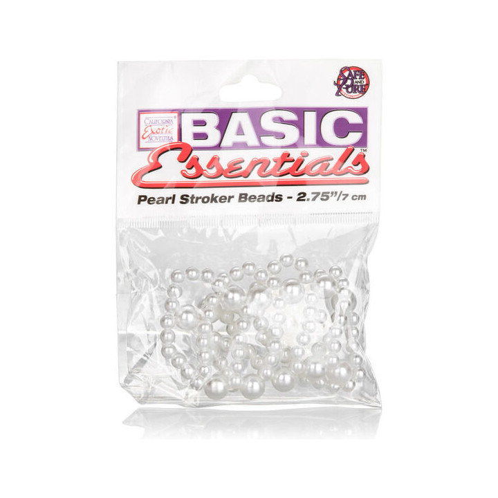CALEXOTICS BASIC ESSENTIALS FUNDA CON PERLAS