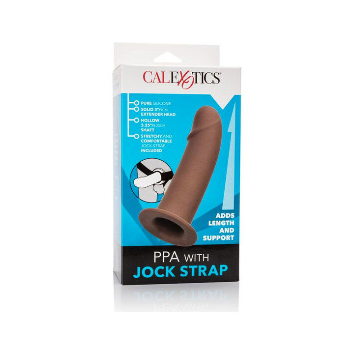 CALEXOTICS ARNES CON DILDO HUECO MARRON