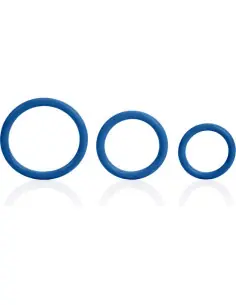 CALEXOTICS SET TRES ANILLAS AZUL ERECCION 2