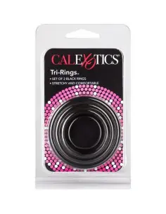 CALEXOTICS SET TRES ANILLAS NEGRO ERECCION 2