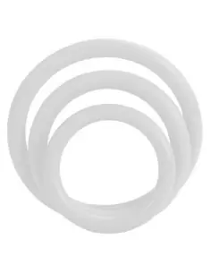 CALEXOTICS SET TRES ANILLAS BRILLO EN LA OSCURIDAD