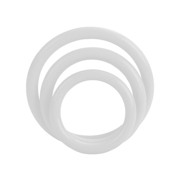 CALEXOTICS SET TRES ANILLAS BRILLO EN LA OSCURIDAD