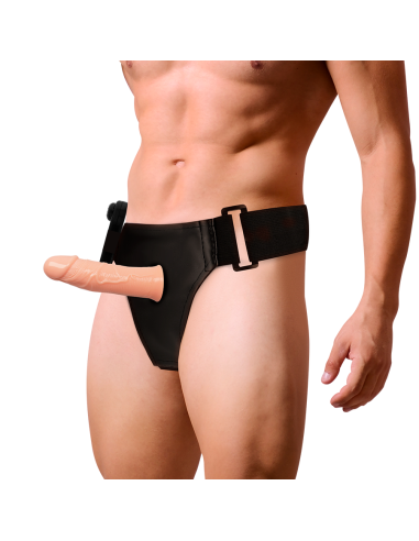 HARNESS ATTRACTION ARNES HUECO GREGORY CON VIBRADOR 165 CM O 43 CM