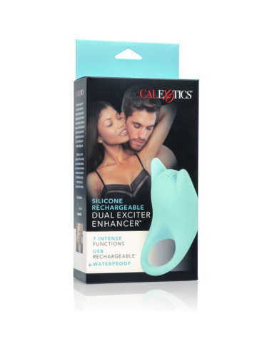 CALEXOTICS DUAL EXCITER ENHANCER ANILLO ESTIMULADOR SILICONA