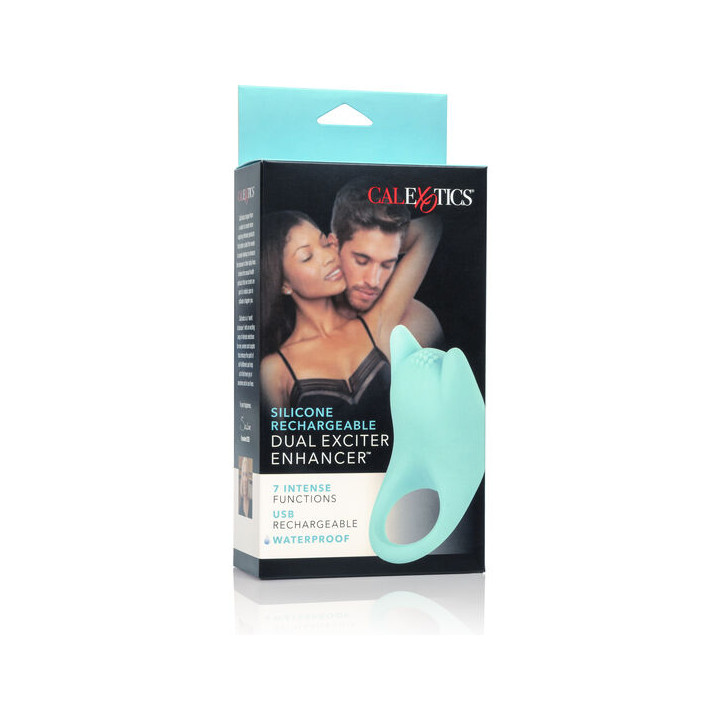 CALEXOTICS DUAL EXCITER ENHANCER ANILLO ESTIMULADOR SILICONA