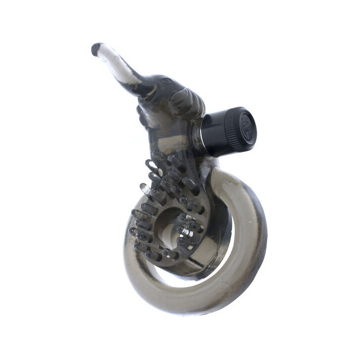 SEVEN CREATIONS ANILLO VIBRADOR CON ELEFANTE ESTIMULADOR